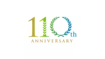 110 anniversary logo banner