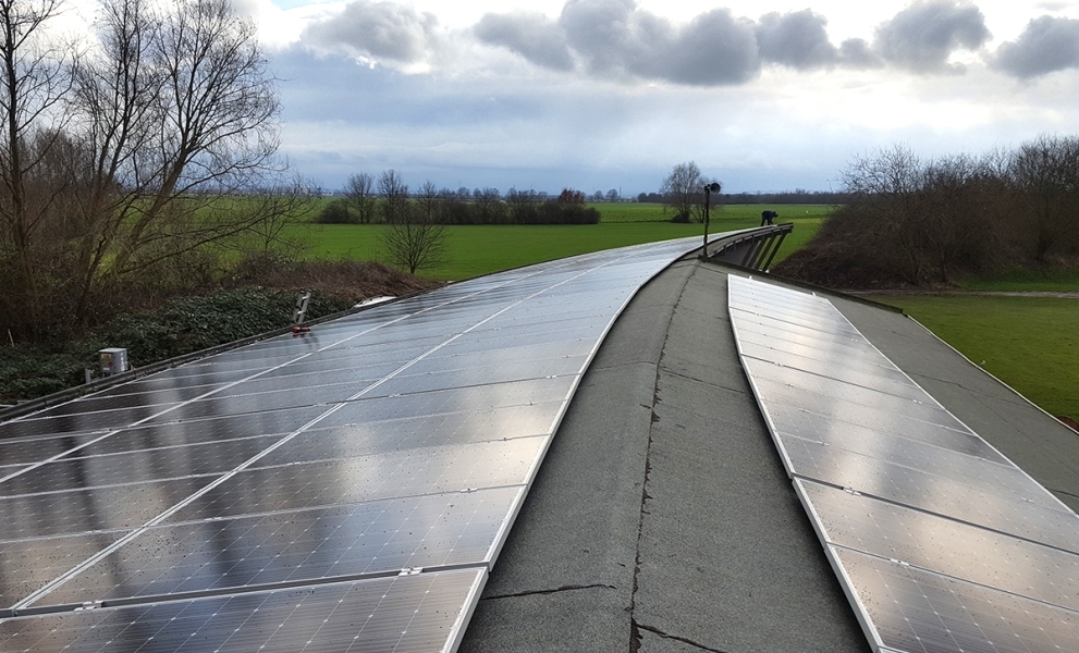 Solar Installation Golf Course Germany